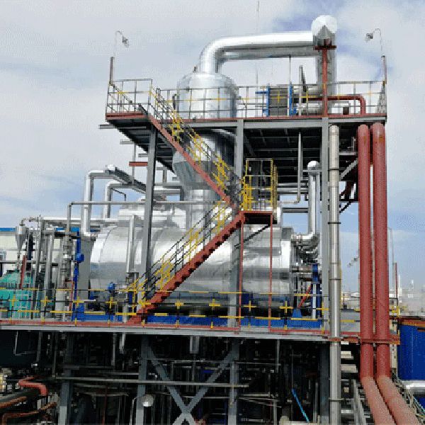 Выпарная установка для обессоливания жесткой воды